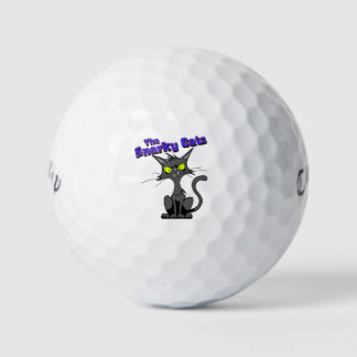 Snarky Cats Golf Balls Golfball