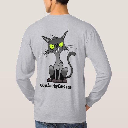 Snarky Cats T - Shirt (Rückseite)