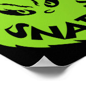 Snarky Face  Poster (Ecke)