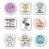 Snarky Funny Vinyl Stickers Aufkleber (Vorderseite)