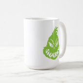Snarky Grinch | Die große Seite Kaffeetasse (VorderseiteRechts)
