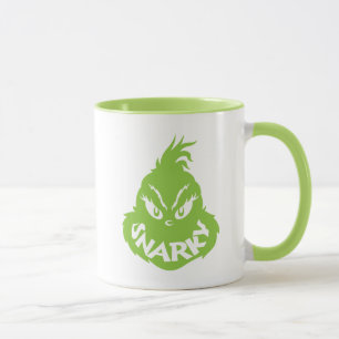 Snarky Grinch   Die große Seite Tasse