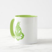 Snarky Grinch | Die große Seite Tasse (Vorderseite Links)
