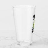 Snarky Grinch | Funny Grinch Bitte Glas (Rechts)