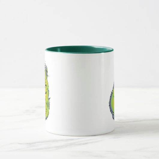 Snarky Grinch | Funny Grinch Bitte Tasse (Zentrum)