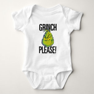 Snarky Grinch   Funny Grinch Bitte zitieren Baby Strampler