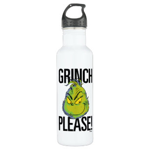 Snarky Grinch   Funny Grinch Bitte zitieren Edelstahlflasche