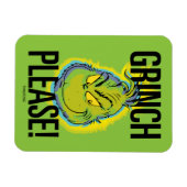 Snarky Grinch | Funny Grinch Bitte zitieren Magnet (Horizontal)