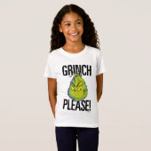 Snarky Grinch | Funny Grinch Bitte zitieren T-Shirt (Vorne ganz)