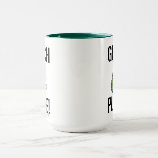 Snarky Grinch | Funny Grinch Bitte zitieren Tasse (Zentrum)