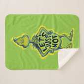 Snarky Grinch | Funny lass uns einfach nicht Sherpadecke (Vorderseite (Horizontal))