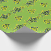 Snarky Grinch | Funny lass uns einfach nicht zitie Geschenkpapier (Ecke)