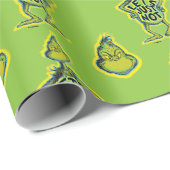 Snarky Grinch | Funny lass uns einfach nicht zitie Geschenkpapier (Rolleneckpunkt)