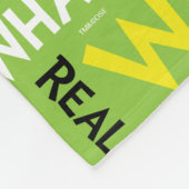 Snarky Grinch | Grinch Snarky Phrase Pattern Fleecedecke (Ecke)