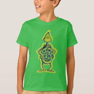 Snarky Grinch Lustig, ich rede nur mit meinem Hu T-Shirt