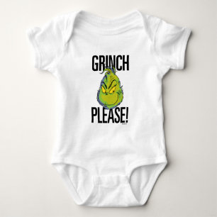Snarky Grinch Lustiger Grinch Bitte Zitat Baby Strampler