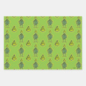 Snarky Grinch | Witzig Ich rede nur mit meinem Hun Geschenkpapier Set (Vorderseite 3)