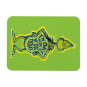 Snarky Grinch | Witzig Ich rede nur mit meinem Hun Magnet (Horizontal)