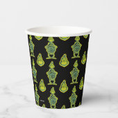 Snarky Grinch | Witzig Ich rede nur mit meinem Hun Pappbecher (Vorderseite)