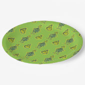 Snarky Grinch | Witzig Ich rede nur mit meinem Hun Pappteller (Schrägansicht)