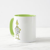 Snarky Grinch | Witzig Ich rede nur mit meinem Hun Tasse (Vorderseite Links)