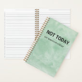 Snarky Journal | Nicht heute Notizblock (Innen)