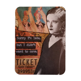 Snarky Magnet Sorry, ich bin spät Gewollt, um zu k