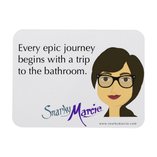 Snarky Marcie Magnet (Horizontal)