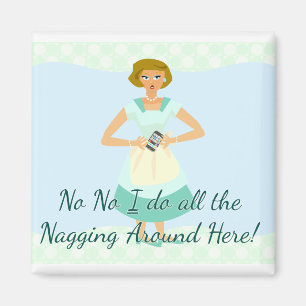 Snarky Nörgelndes Smartphone-Motto Magnet