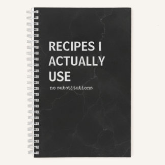 Snarky Rezeptbuch | Küchennotizbuch Notizblock