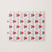 Snarky Rude Cross Stitch Funny Irreversible Spaß Puzzle (Horizontal)