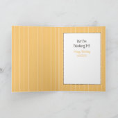 Snarky Sassy Funny Male Cartoon Geburtstag Karte (Innenseite)