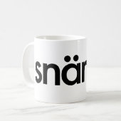 Snarky Tasse (Vorderseite Links)