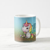 Snarky Unicorn-Tasse Kaffeetasse (VorderseiteRechts)