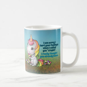 Snarky Unicorn-Tasse Kaffeetasse
