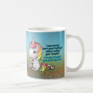 Snarky Unicorn-Tasse Kaffeetasse