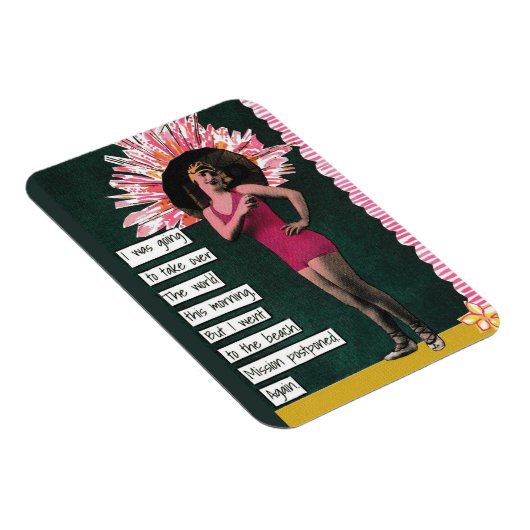 Snarky Vacation Magnet Beach Day (Rechte Seite)