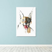 Snarl Leinwanddruck (Insitu (Holzboden))