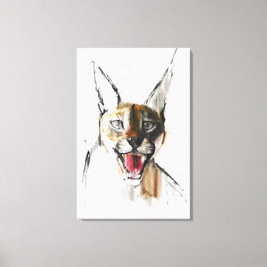 Snarl Leinwanddruck (Vorderseite)