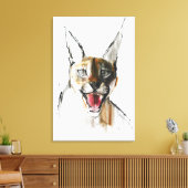 Snarl Leinwanddruck (Insitu (Wohnzimmer))