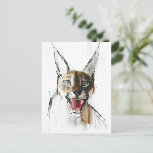 Snarl Postkarte (Stehend Vorderseite)