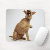 Snarling Dog Mousepad (Mit Mouse)