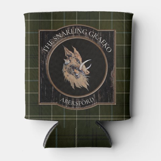 Snarling Graeko Beer Can Cooler Dosenkühler (Vorderseite)