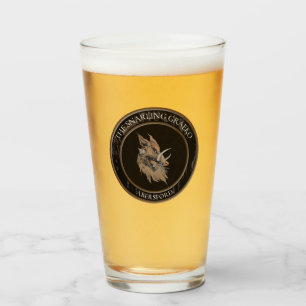 Snarling Graeko Beer Glass Tumbler