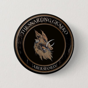 Snarling Graeko Button