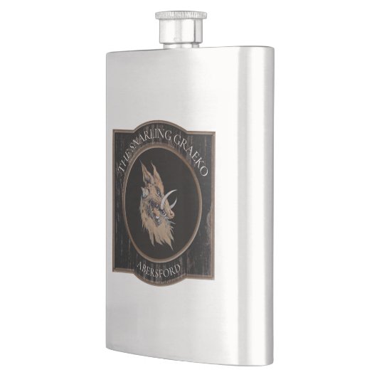 Snarling Graeko Classic Flask Flachmann (Links)