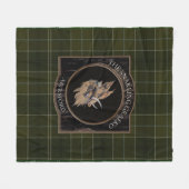 Snarling Graeko Fleece Blanket (Vorderseite (Horizontal))