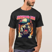 Snarling Junkyard Bulldog Urban Streetwear T-Shirt (Vorderseite)