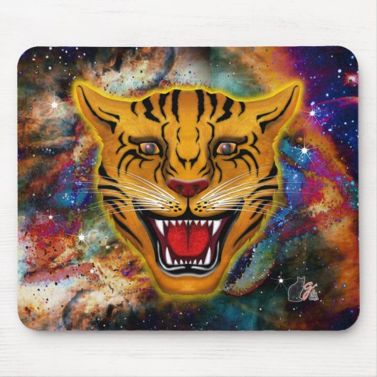Snarling Tiger Nebula Mousepad (Vorne)