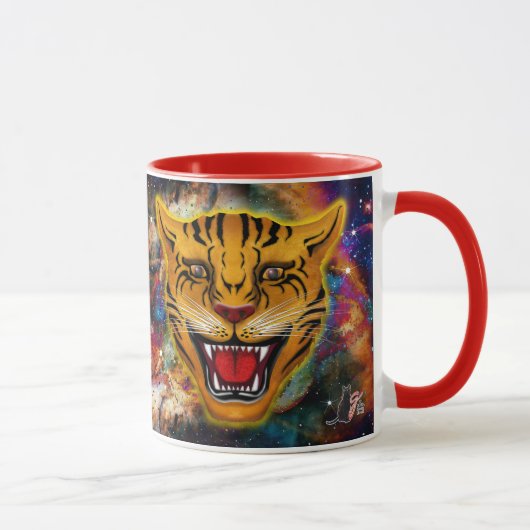 Snarling Tiger Nebula Tasse (Rechts)